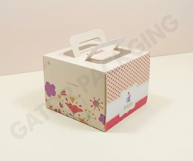 Custom Corrugated Cake Boxes