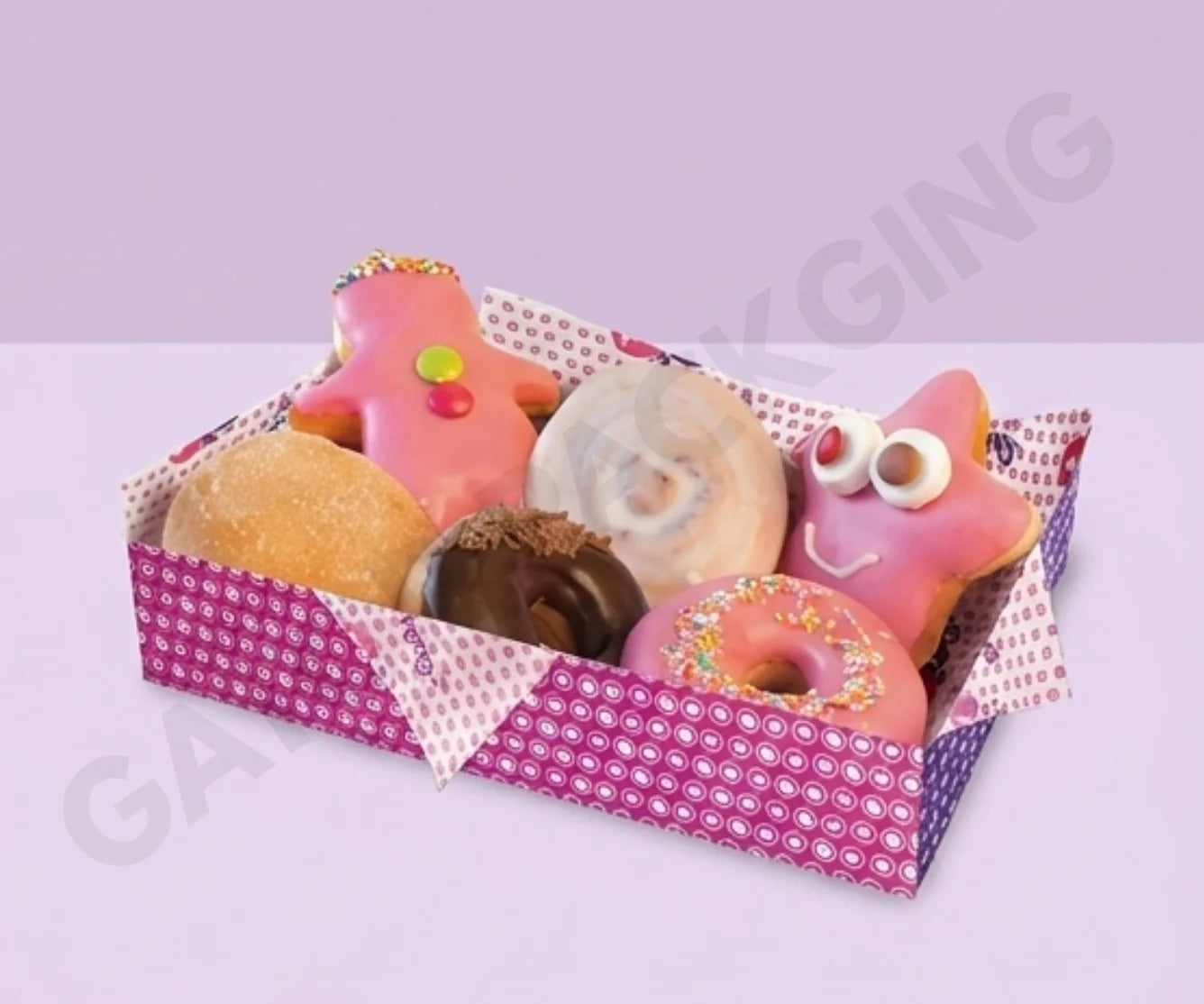 Custom Donut Tray Boxes