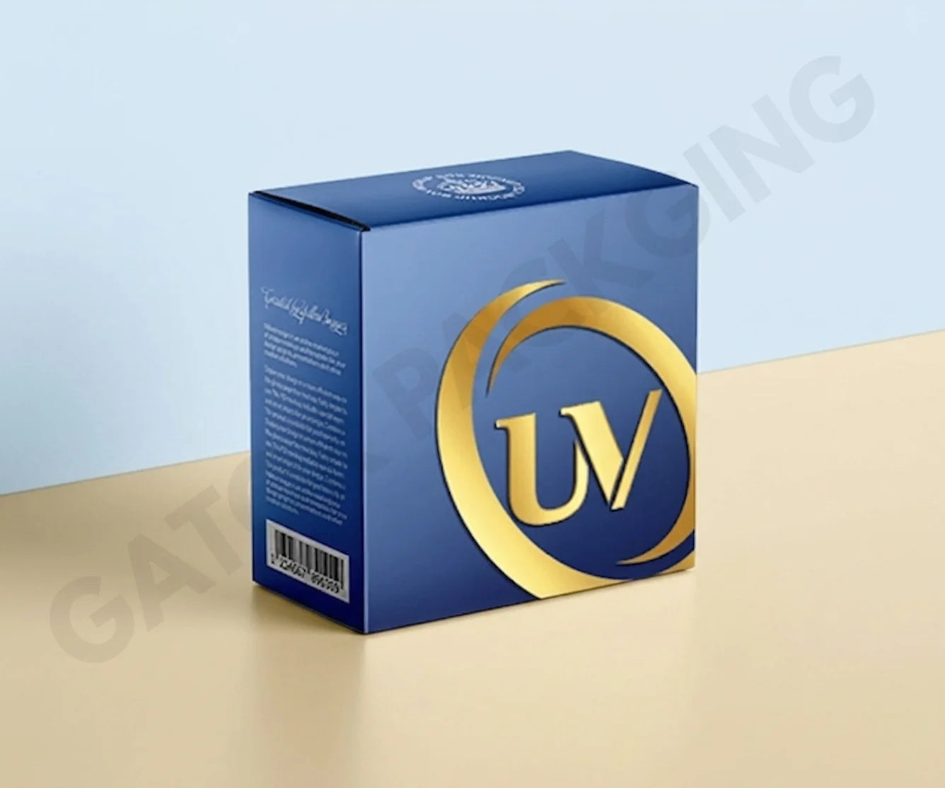 Custom Foil Boxes with Spot UV