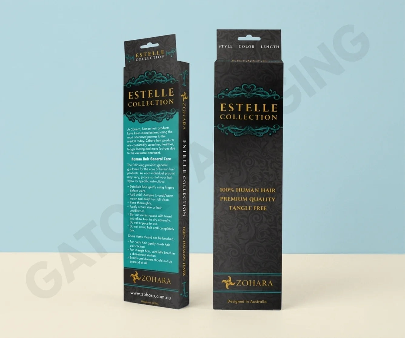 Custom Hair Extension Boxes
