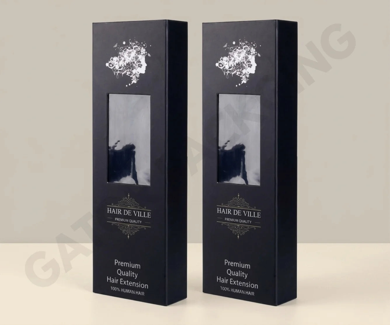 Custom Hair Extension Boxes