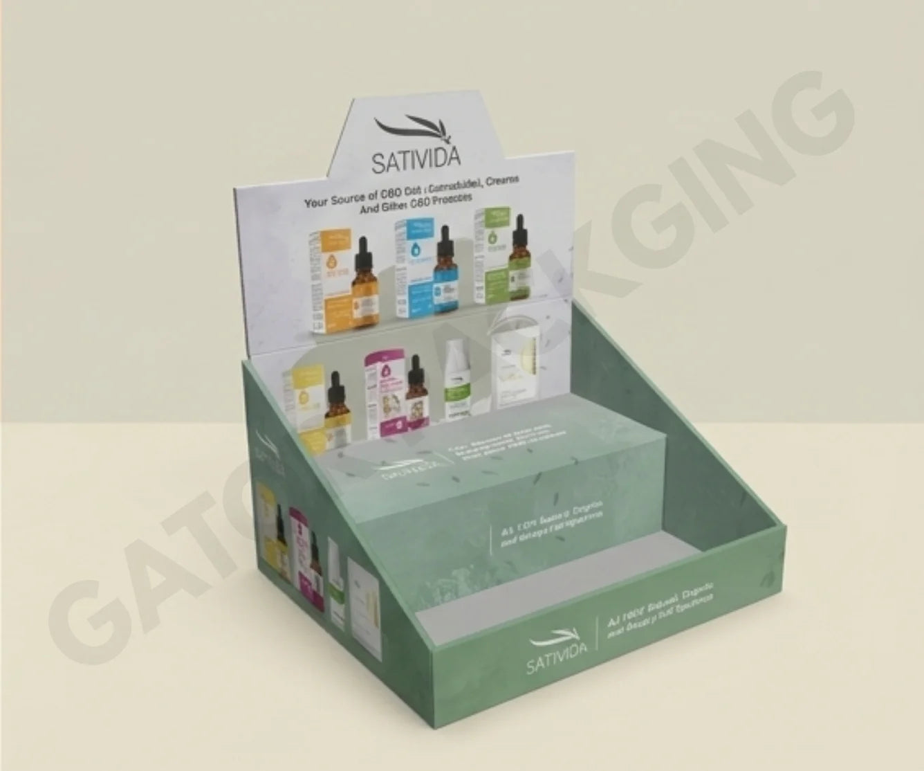 Health Counter Display Boxes