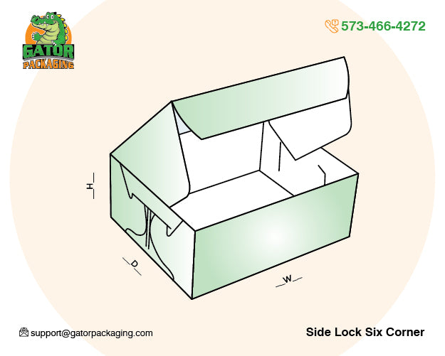 Side Lock Six Corners