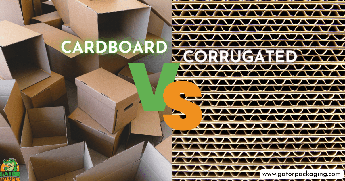 Cardboard Vs Corrugated