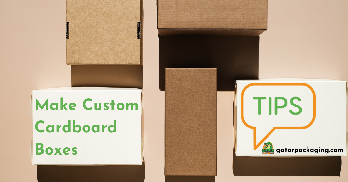 different types of Custom Cardboard Boxes